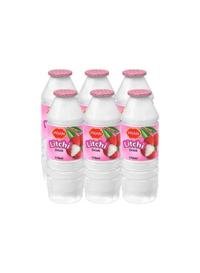 PRAN Litchi Drink 285ml (Pack of 36) – Refreshing Fruit Beverage - Image 2